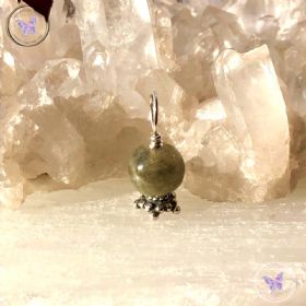 Labradorite Crystal Ball Pendant